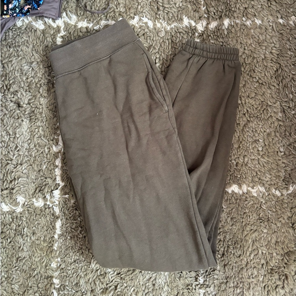 girlfriend collective fleece sweatpants
